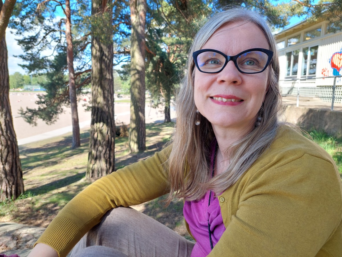 Advisory Board member Hanna Guttorm, smiling woman in glasses